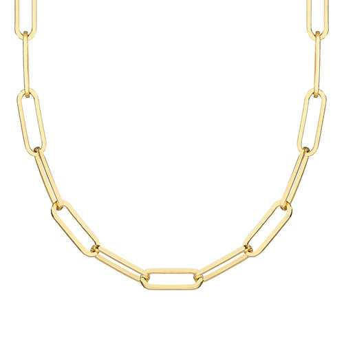 Brass Paper Clip Chain