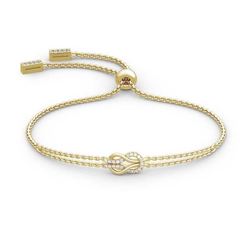 S925 Paiting gold bracelet