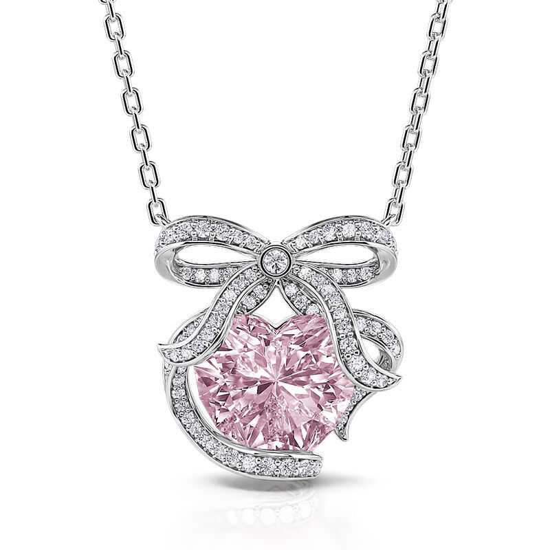 S925 Bow necklace