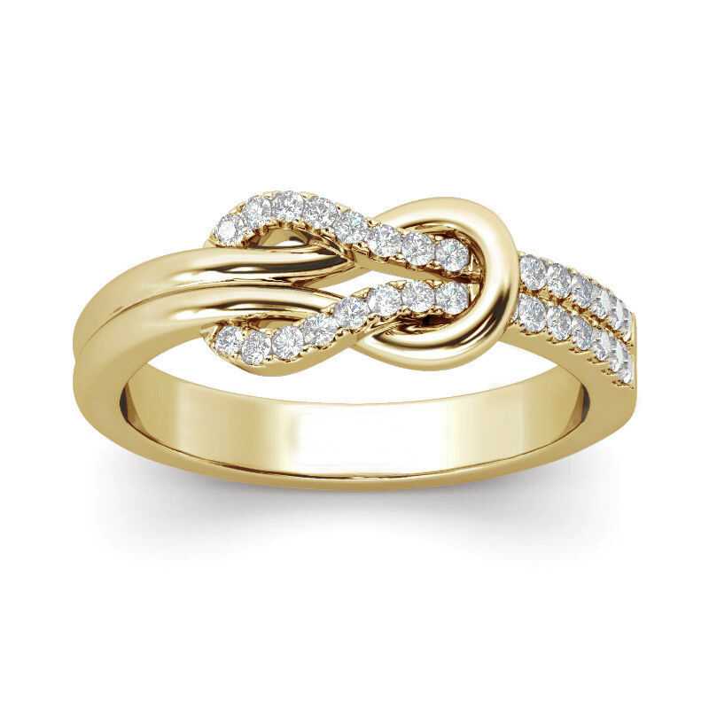 S925 Knot ring