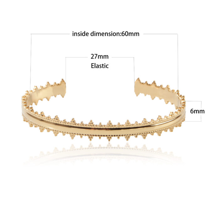 316 Stainless Steel Golden Hollow Fashion Bracelet For Women New Arrival Jewelry Party Vintage Gift Bijoux Accessories - Image 2