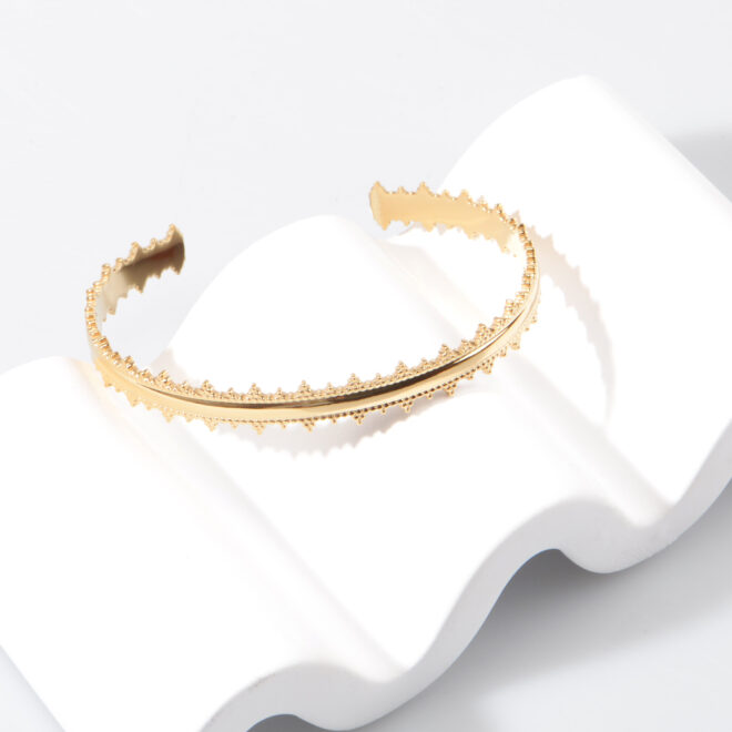 316 Stainless Steel Golden Hollow Fashion Bracelet For Women New Arrival Jewelry Party Vintage Gift Bijoux Accessories - Image 4