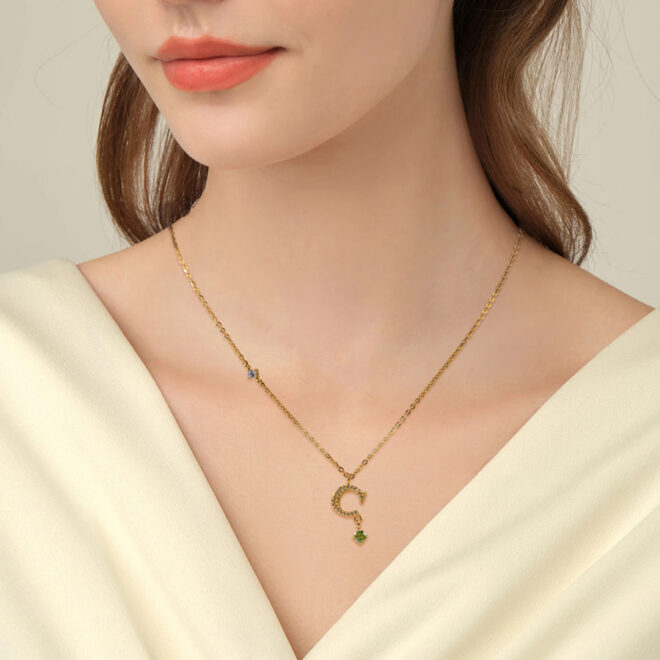 Oudisi Fashion Simple Moon Star Irregular Gold Short Choker Chain Necklace Alloy Jewelry for Women - Image 4