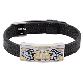 Luxury Custom Personality Thai Buddha Budddhist Temple Brand Lucky Charm Unisex Clasp Bracelet