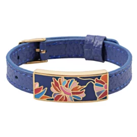 New Fashion Women’s Enamel Leather Bracelet Mother of Pearl Jewelry Women Stainless Steel Bangle