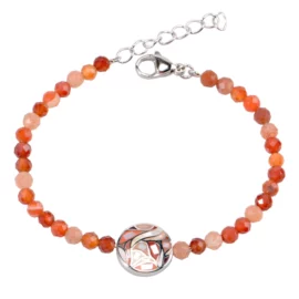 hotsale Stone bracelet out of Stainless Steel with Jade
