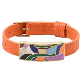 Barcs Australia Multi Enamel Women’s Gold Plated Bangle