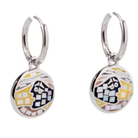Stainless Steel Statement Earrings – Picasso-Inspired Artistic Design