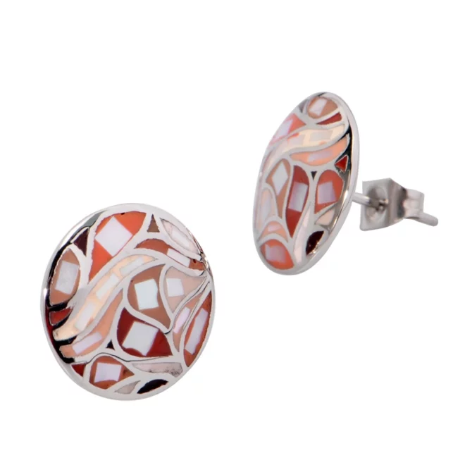 Custom Monogram Ear Studs Stainless Steel Jewelry Waterproof Personalized Custom Earrings for Women - Image 3