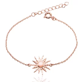 1.59g Personalized Hot Sale Women 925 Sterling Silver Synthetic Opal Bracelets