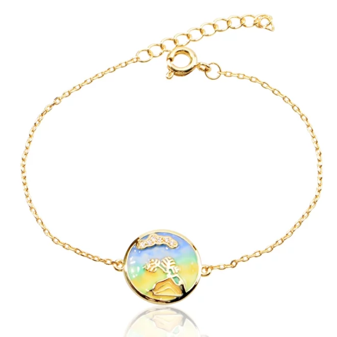 2.39g Pattern Adjustable Bracelet with Unique Patterns - Stylish Jewelry for Men and Women - Image 3