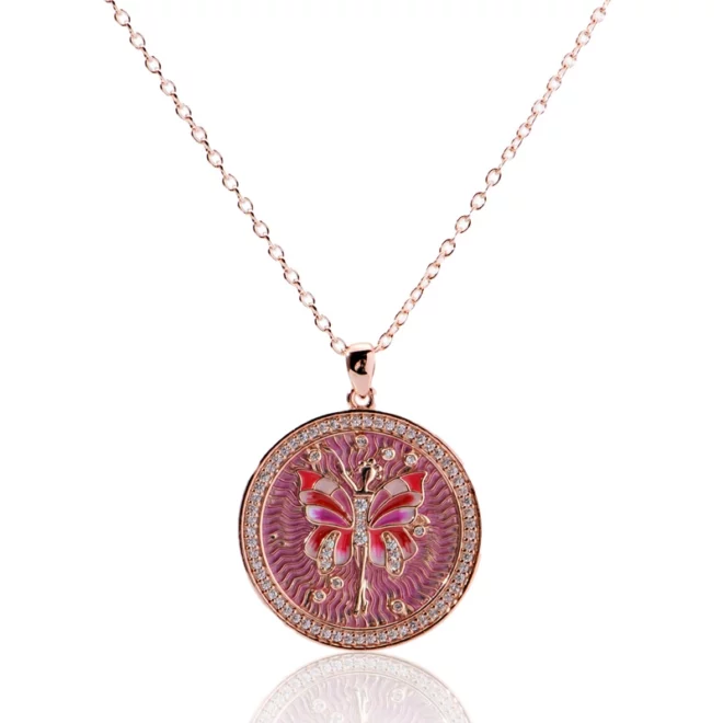 3.86g Diamond Round Perfume Diffuser Pendant Necklace – Openable Aromatherapy Jewelry - Image 2