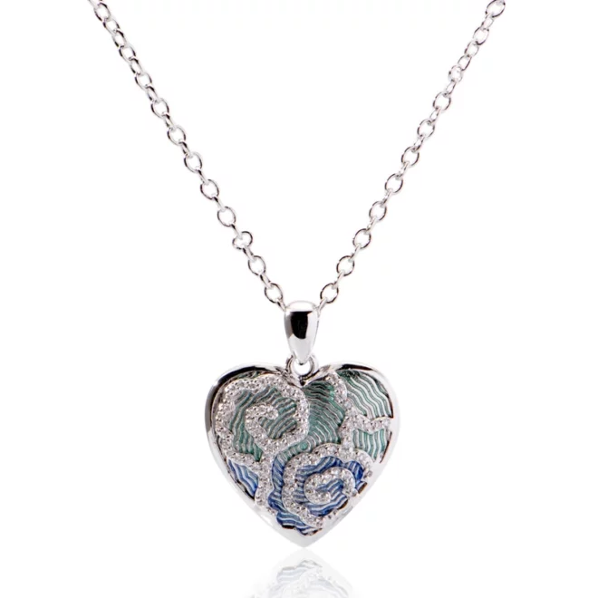 2.5g OuDiSi Letter LOVE Leart Shaped for Womens Cheap Necklace Earrings Set for Ladies - Image 3