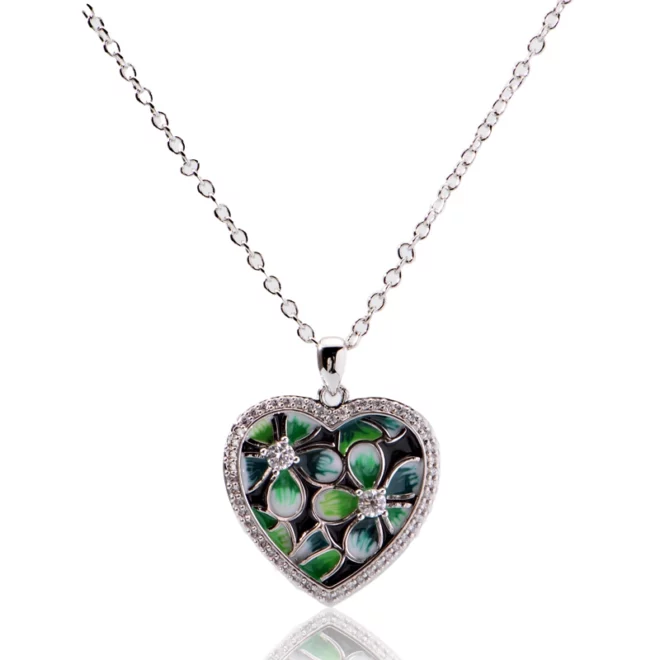2.5g OuDiSi Letter LOVE Leart Shaped for Womens Cheap Necklace Earrings Set for Ladies - Image 4