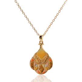 2.87g 22 KT Gold Studded Casual Silver Pendant