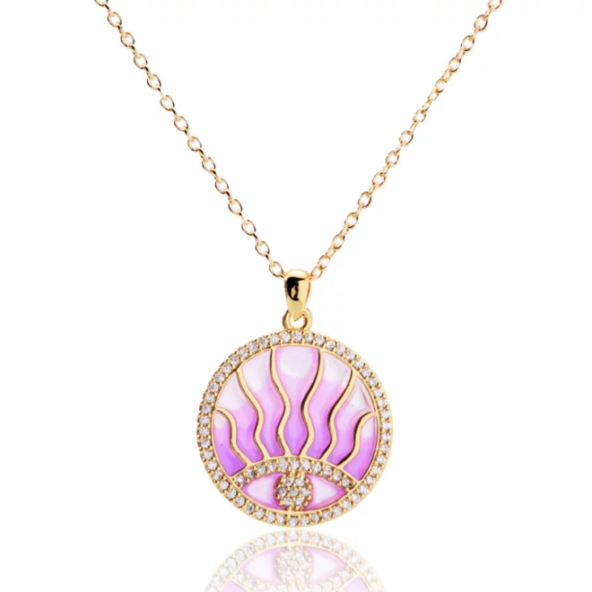 2.55g S925 Sterling Silver Vintage Jellyfish Pendant Ocean Necklace - Image 2