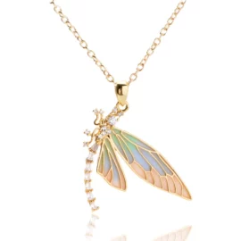 1.64g Dragonfly Necklace