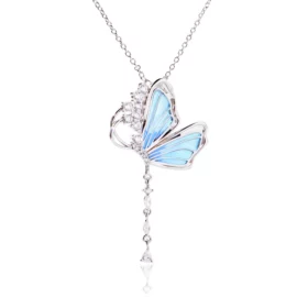 1.92g Harry Potter Winged Key Necklace | OuDiSi