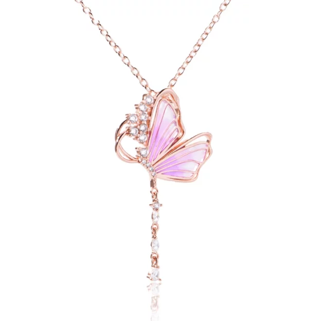 1.92g Harry Potter Winged Key Necklace | OuDiSi - Image 3