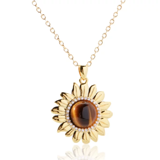 3.32g Sunshine, Wisdom, and Serenity In Natural Diamonds, Lapis Lazuli & 18 Karat Gold - Image 2