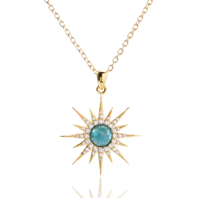 2.06g Sterling Silver Freshwater Cultured Pearl & Lab-Created White Sapphire Celestial Pendant Necklace - Image 3