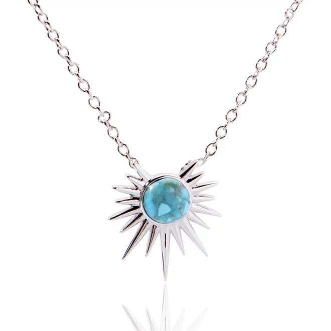 3.08g Fashion 18k Gold Plated Women Natural Agate Drusy Pendant Necklace Waterproof Sun Druzy Necklace