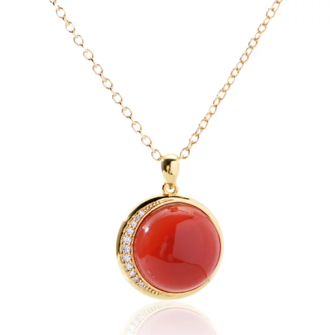2.88g Oudisi To the Moon and Back Earring and Pendant Set - Image 2