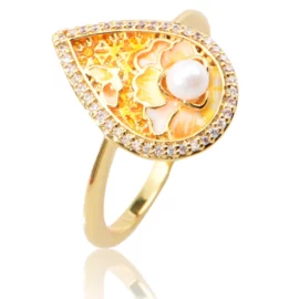 2.93g Charismatic Droplet Diamond Ring