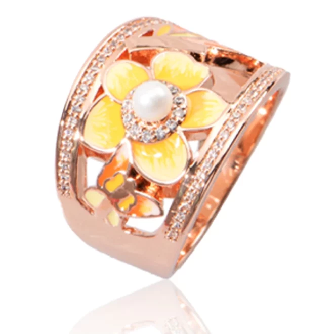 5.73g Oudisi Yellow Gold Fine Rings - Image 2