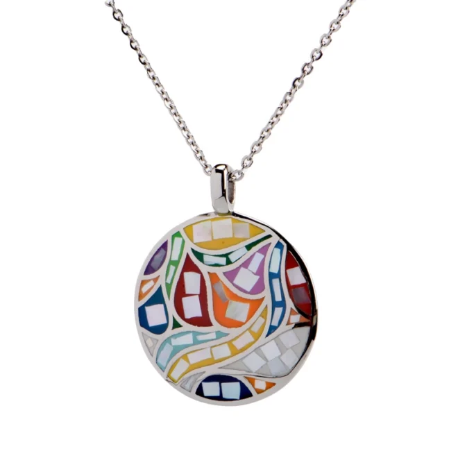 Hot Sale Elegant Bridal Jewelry Sets Classic Enamel Jewelry Sets Necklace Earrings Wedding Jewelry for Lady Gift - Image 2