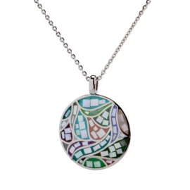 gold plated 18K European style Cloisonne enamel jewelry European and American style