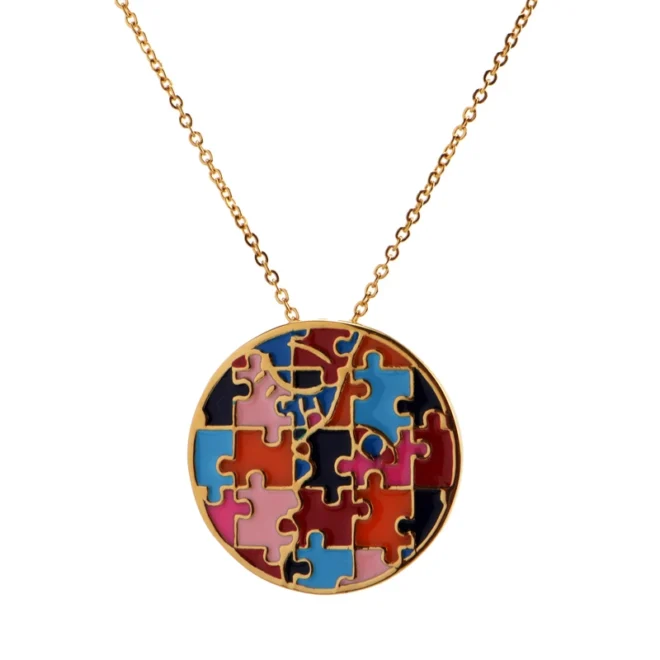 Sun moon charm enamel charm 18k Gold Filled Charm Bar Bracelets and Necklaces Silver Pave CZ Minimalist Charms - Image 5